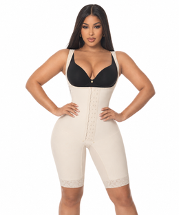 Beige Trusa Lycra Rodilla Broche Central (REF C-029  )