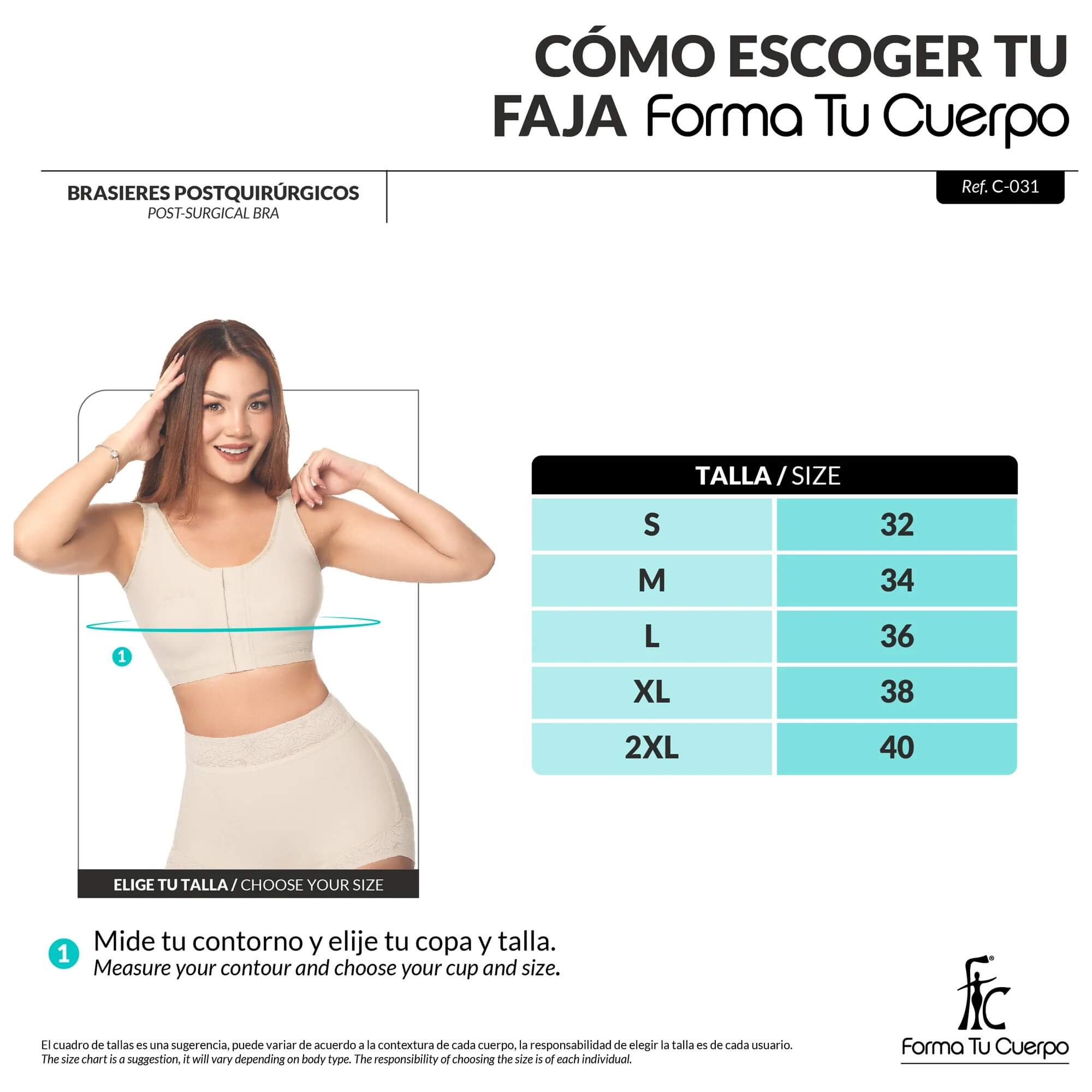 Guía de tallas