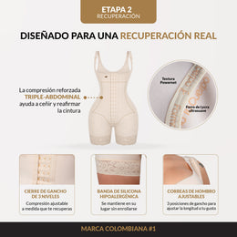 Faja Luxury Queen caderas anchas:  Ideal para BBL ( Ref. LUXBBL-013 / LUXBBL-213 )
