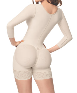 Colombian Waist Trainer &amp; Recovery Shapewear with Bra (Ref. O-093)