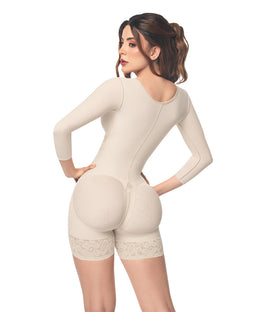 Colombian Waist Trainer &amp; Recovery Shapewear with Bra (Ref. O-093)