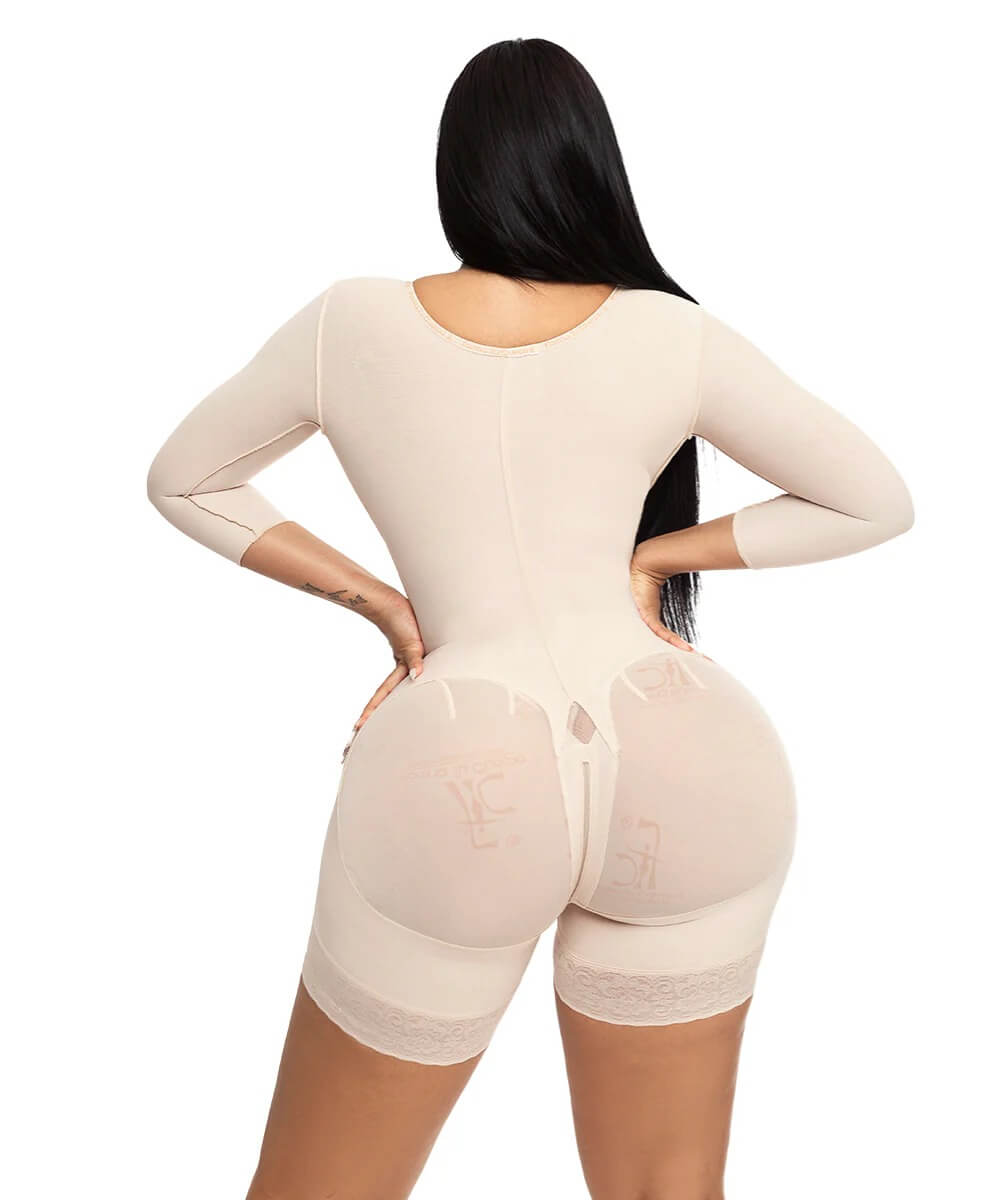 Faja Colombiana Waist Trainer & Recovery Shapewear con Bra ( Ref. O-093 )